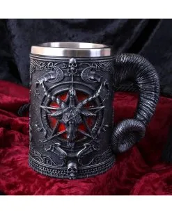 Baphomet Bierseidel -Angebote Halloween Deko Store baphomet bierkrug baphomet bierstein baphomet tankard 39217 05
