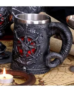 Baphomet Bierseidel -Angebote Halloween Deko Store baphomet bierkrug baphomet bierstein baphomet tankard 39217 06