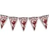 Party Girlande Halloween Blutbad 3m -Angebote Halloween Deko Store blutige halloween party wimpel girlande bloody halloween party garland blutbad dekoration halloween 53228