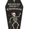 "Dead Inside Coffin" Cryptmas Wandbild In Sargform 1 "Dead Inside Coffin" Cryptmas Wandbild In Sargform -Angebote Halloween Deko Store dead inside coffin wandbild dead inside wall plaque halloween homeware 53582 01 1