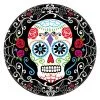 Sugar Skull Pappteller 10 St. -Angebote Halloween Deko Store dia de los muertos pappteller sugar skull pappteller day of the dead plates 28458