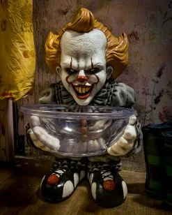 IT 2017 Pennywise Süßigkeiten Halter -Angebote Halloween Deko Store es 2017 pennywise suessigkeiten halter it movie candy bowl holder 37167 4