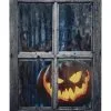 Fenster Illusion Mit Unheimlichem Halloween Kürbis 120cm -Angebote Halloween Deko Store fake halloween fenster mit creepy kuerbis falsches halloween fenster mit jack o lantern als motiv 54105 01