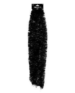 Fransen Girlande Schwarz 275 Cm