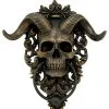 Diabolus Türklopfer Mit Hörner -Angebote Halloween Deko Store gehoernter diabolus tuerklopfer diabolus door knocker 39531 01