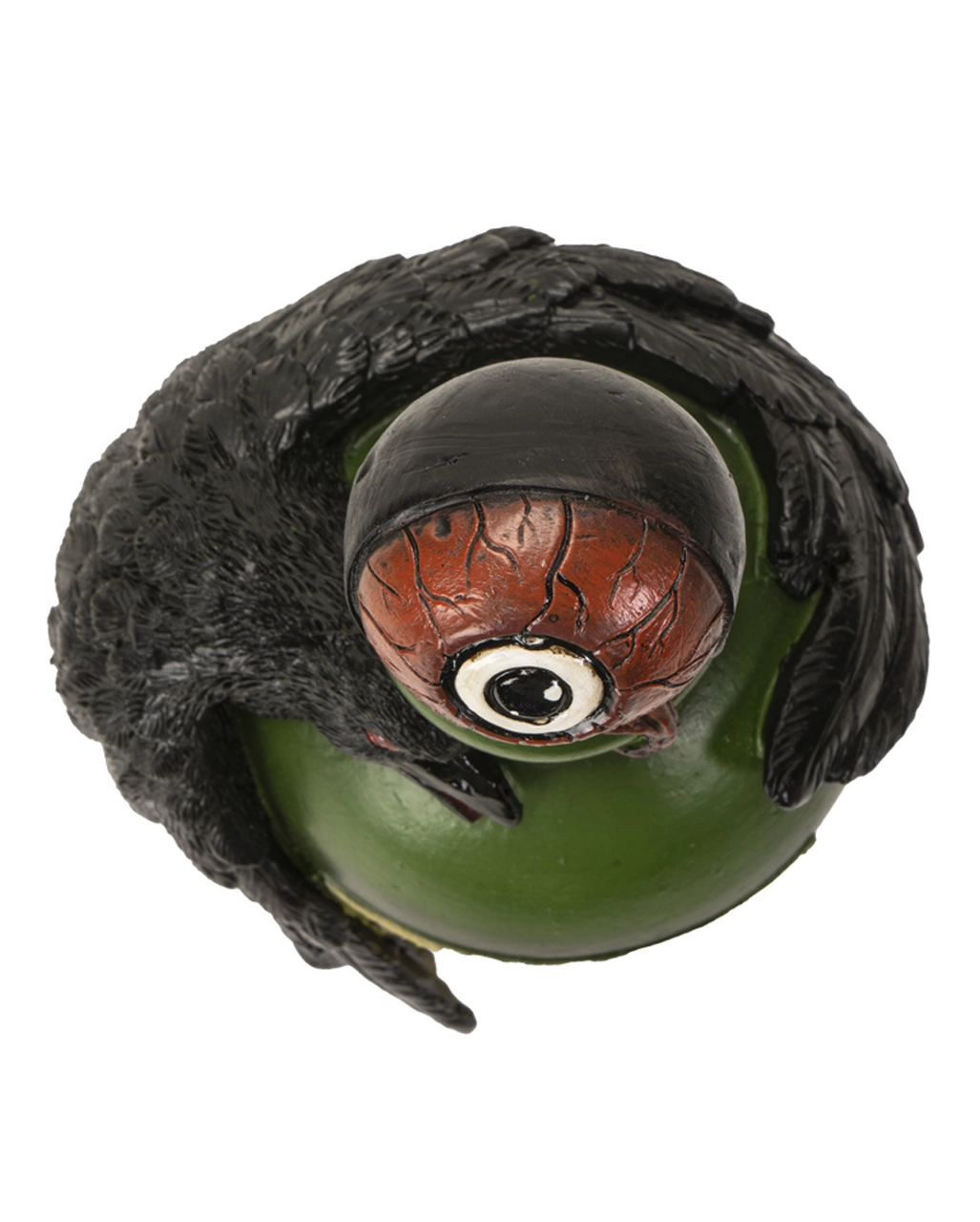 Giftflasche Mit Blutigem Augapfel & Krähe 20cm 5 Giftflasche Mit Blutigem Augapfel & Krähe 20cm – Bild 3