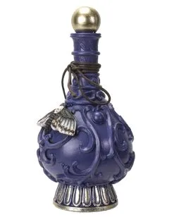 Giftflasche Mit Totenschädel Motte 23cm -Angebote Halloween Deko Store giftflasche mit totenkopf motte poision bottle with skull moth halloween tischdekoration gothic deko 54736 04