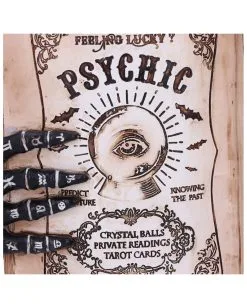 Hellseher Zauberbuch Deko 25,8cm -Angebote Halloween Deko Store grimoire hexenbuch deko psychic compendium deco halloween tischdekoration 51062 05