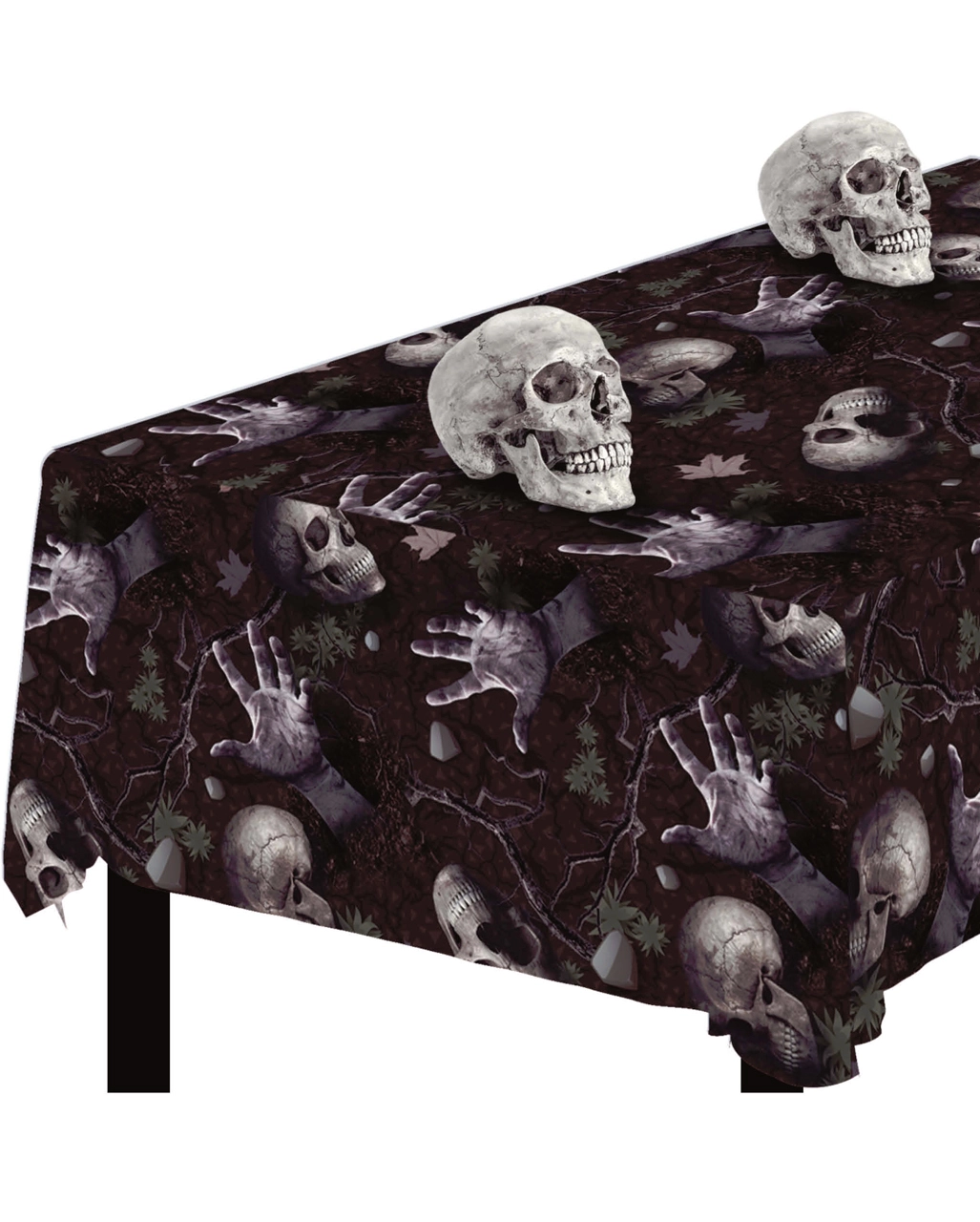 Tischdecke Halloween Friedhof 3 Tischdecke Halloween Friedhof