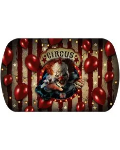 Horror Clown Zirkus Halloween Tablett