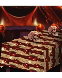Horror Clown Zirkus Halloween Tischdecke -Angebote Halloween Deko Store halloween horrorclown circus tischdecke halloween horror clown circus tablecloth horror zirkus dekoration 53166 3