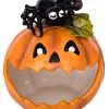 Grinsender Kürbis Keramik Süßigkeiten Schale 21cm -Angebote Halloween Deko Store halloween kuerbis keramik suessigkeiten schale halloween pmpkin candy bowl halloween wohnaccessoires und geschirr 54635 2