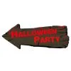 Halloween Party Hinweisschild 50cm 1 Halloween Party Hinweisschild 50cm -Angebote Halloween Deko Store halloween party wegweiser halloween party hinweisschild haloween party signpost 52833 01