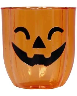 Halloween Kürbis Becher -Angebote Halloween Deko Store halloween pumpkin kunststoff becher halloween pumpkin plastic mug halloween kuerbis tischdeko 53237 4jpg
