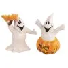 Happy Halloween Kürbisgeist Salz & Pfefferstreuer -Angebote Halloween Deko Store happy halloween geister salz und pfefferstreuer halloween wohnungsdeko und homeware halloween ghost salt pepper set 54642