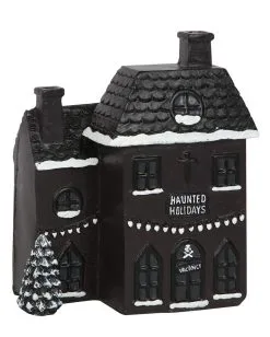 Hounted House Räucherkegel Haus -Angebote Halloween Deko Store haunted house raeucherkegel halter haunted house incense cone burner halloween homeware 53588 02
