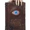 Zauberbuch Spardose Mit Wackelauge -Angebote Halloween Deko Store hexenbuch spardose zauberspruchbuch spardose halloween sparkasse magic book money bank 51391 01