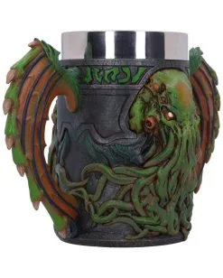 Gefäß Des Cthulhu Bierkrug 12 Gefäß Des Cthulhu Bierkrug -Angebote Halloween Deko Store james ryman cthulhu krug james ryman cthulhu tankard horror klassiker geschenkartikel bierkrug 53592 4
