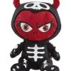 KILLSTAR Gloom Teufel Aus Plüsch -Angebote Halloween Deko Store killstar gloom pluesch teufel gloom plush devil gothic deko gothic merchandise 50254 01
