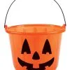 Halloween Kürbis Eimerchen -Angebote Halloween Deko Store kuerbis eimerchen kuerbis eimer fuer suessigkeiten halloween pumpkin bucket 16849