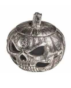 Kürbis Totenschädel Schale -Angebote Halloween Deko Store kuerbis totenkopf schale kuerbis totenschaedel schale pumpkin skull pot 50852 02