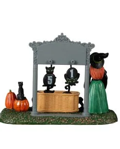 Lemax Spooky Town - Schwarzer Katzen Countdown -Angebote Halloween Deko Store lemax spooky town black cat countdown halloween dekoration spooky town figuren kaufen 53839 04