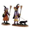 Lemax Spooky Town - Hexen Nacht Ausflug 2er Set -Angebote Halloween Deko Store lemax spooky town figuren witches night out halloween dekoration spooky town figurine 53623 01