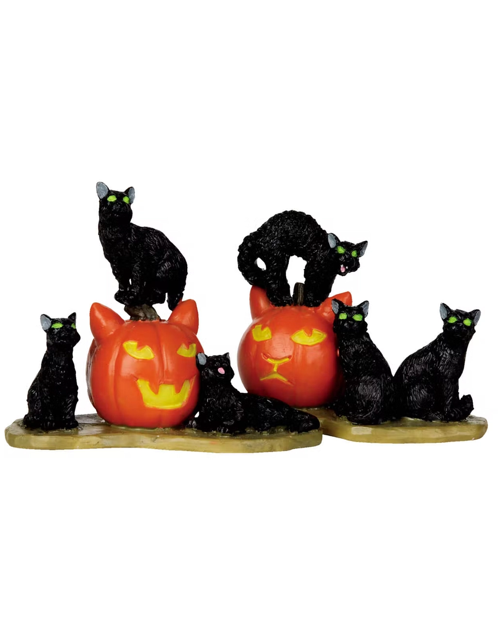 Lemax Spooky Town - Halloween Katzen 2er Set 3 Lemax Spooky Town - Halloween Katzen 2er Set