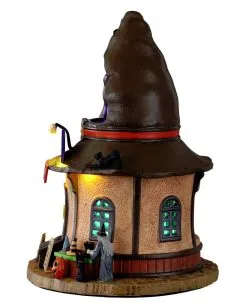 Lemax Spooky Town - Helga's Hüte -Angebote Halloween Deko Store lemax spooky town helgas hats halloween deko helgas huete spooky town gebaeude hut verkauf 54155 3