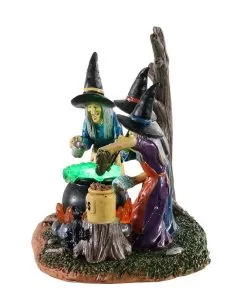 Lemax Spooky Town - Hexen Teamwork -Angebote Halloween Deko Store lemax spooky town witches teamwork halloween dekoration spooky town figurine 53630 03