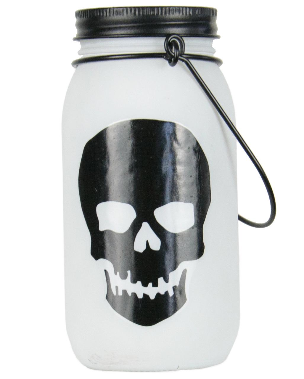 Beleuchtete Totenschädel Laterne Aus Glas 3 Beleuchtete Totenschädel Laterne Aus Glas