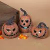 LED Modriger Halloween Kürbis 10cm -Angebote Halloween Deko Store leuchtender kunststein halloween kuerbis 10cm lighted resin halloween pumpkin halloween kuerbis deko 54180