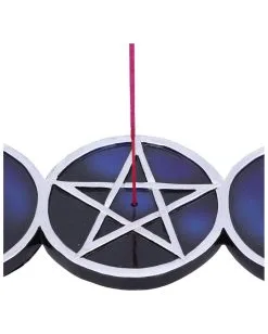 Lunar Trinity Räucherstäbchen Halter 21,5cm -Angebote Halloween Deko Store lunar trinity raeucherstaebchenhalter lunar trinity incense burner gothic deko 54012 06