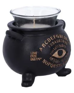 Spirit Hexenkessel Als Teelichthalter 9cm 11 Spirit Hexenkessel Als Teelichthalter 9cm -Angebote Halloween Deko Store ouija hexenkessel als teelichthalter spirit witches cauldron tealight holder gothic deko 51157 04