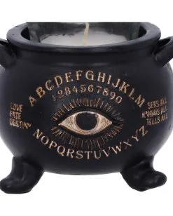 Spirit Hexenkessel Als Teelichthalter 9cm 12 Spirit Hexenkessel Als Teelichthalter 9cm -Angebote Halloween Deko Store ouija hexenkessel als teelichthalter spirit witches cauldron tealight holder gothic deko 51157 05
