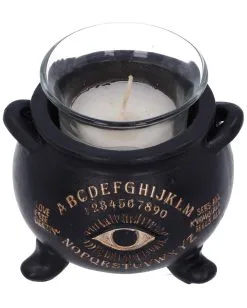 Spirit Hexenkessel Als Teelichthalter 9cm 13 Spirit Hexenkessel Als Teelichthalter 9cm -Angebote Halloween Deko Store ouija hexenkessel als teelichthalter spirit witches cauldron tealight holder gothic deko 51157 06