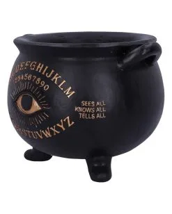 Spirit Hexenkessel Mit Auge 22,3cm -Angebote Halloween Deko Store ouija hexenkessel mit sehendem auge ouija witches cauldron with seeing eye halloween deko 51061 02