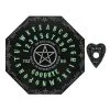 Octagon Hexenbrett Glow In The Dark -Angebote Halloween Deko Store ouija octagon wahrsagebrett glow in the dark octagon spirit board glow in the dark 50661 01
