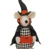 Halloween Plüsch Maus Mit Fledermaus 23cm -Angebote Halloween Deko Store pluesch halloween maus mit fledermaus 23cm halloween plush mouse figurine with bat halloween dekofigur 54259