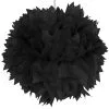 Schwarzer Pompom 30cm 2 Schwarzer Pompom 30cm -Angebote Halloween Deko Store pom pom schwarz 30cm halloween dekoration pompom geburstags deko schwarz 29962