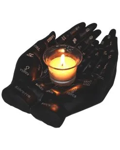 Schwarze Chiromantie-Hände Teelichthalter -Angebote Halloween Deko Store schwarze handlese haende kerzenhalter schwarze chiromantie haende teelichthalter 51059 06
