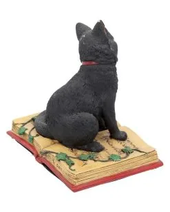 Schwarze Hexenkatze Mit Pentagramm -Angebote Halloween Deko Store schwarze katze mit hexenbuch schwarze hexenkatze mit pentagramm witch cat eclipse 39250 04