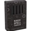 Schwarze "Schutz" Hexenkerzen 12 St. 1 Schwarze "Schutz" Hexenkerzen 12 St. -Angebote Halloween Deko Store schwarze schutz zauberkerzen black protection spell candles gothic deko 50668 01