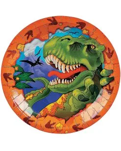 T-Rex Dinosaurier Partyteller 8 St.