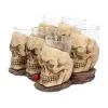 Totenschädel Schnapsglas Set 6 St. 2 Totenschädel Schnapsglas Set 6 St. -Angebote Halloween Deko Store totenkopf schnapsglas set totenschaedel schnapsglaeser skull shot glass set 50743 02