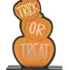 Trick Or Treat Kürbis Tischaufsteller -Angebote Halloween Deko Store trick or treat kuerbis tischdekoration trick or treat pumpkin tabletop sign halloween deko 51525 01