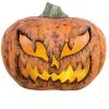 Verrotteter Kürbis Mit LED-Flammen Als Licht 30cm -Angebote Halloween Deko Store verotteter halloween kuerbis mit flammenlicht rotted halloween pumpkin with flame light 54124 01