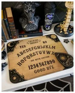 Vintage Ouija Hexenbrett Mit Zeiger 9 Vintage Ouija Hexenbrett Mit Zeiger -Angebote Halloween Deko Store vintage ouija hexenbrett mit planchette vintage style ouija borad wicca und halloween merchandise und geschenkartikel 50790 3 1