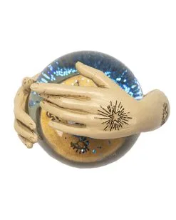 Hellseher Schneekugel Mit Auge 13cm -Angebote Halloween Deko Store wahrsage kugel mit auge fortune teller globe with eye spirituelle deko okkulte deko 54739 03